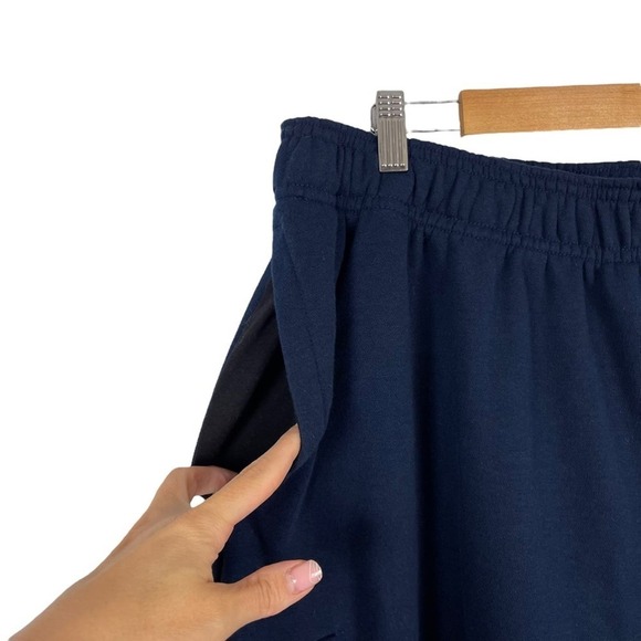 Xersion Mens Mid Rise Quick Dry Cargo Short Drawstring Waist Size 2XL Navy NWOT - Picture 5 of 11